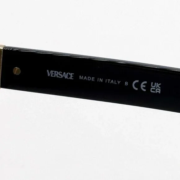 NEW VERSACE SUNGLASSES VE4498 GB1/87 BLACK/GRAY WOMEN EYEWEAR MOD 4498 GB1/87